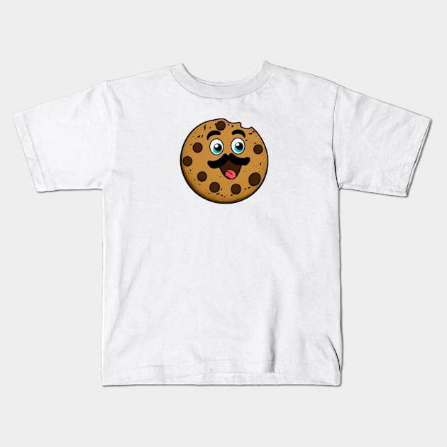 Cheerful cookie Kids T-Shirt by stkUA